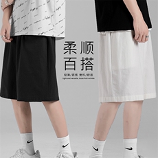 2023夏季短裤男夏季薄款垂感男生休闲五分裤DK651-特批25，男装休闲裤，星座718-1