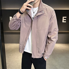 跑量立领夹克春季翻领简约潮流衬衫外套8819-P70，男装夹克，星座703-1