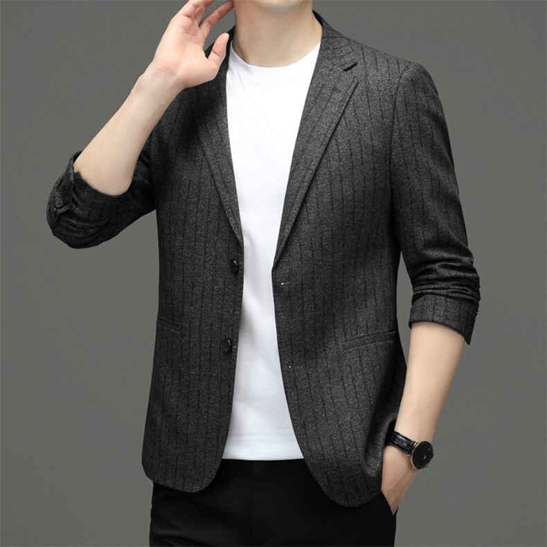 M3391-1钱塘2020-2秋季时尚潮流休闲百搭男士修身西装外套P142,男装西服,钱塘207-2