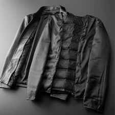 D66MJ22111E海宁皮衣男绵羊皮夹克外套修身羽绒皮衣P850，男装皮衣，电商B360