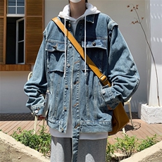 Wt3901-P65美式复古工装潮流牛仔外套，男装夹克，星座1501-1