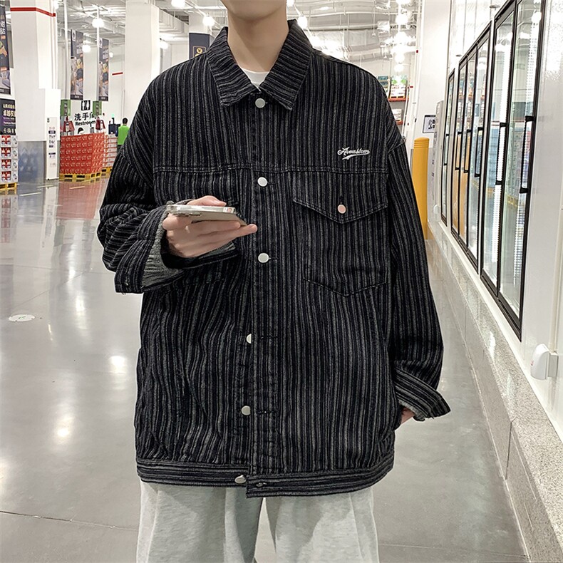 爆爆爆2023新款春港风宽松中性牛仔夹克外套JK827-P68,男装夹克,星座1103-3