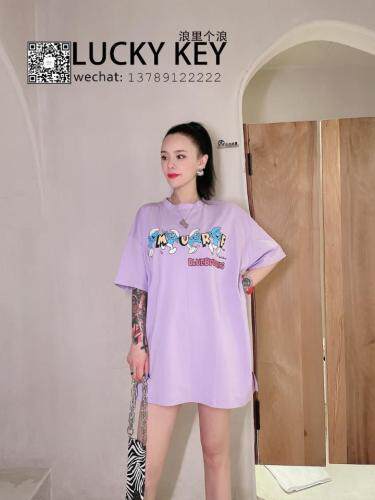 大版T，女装，浪里个浪