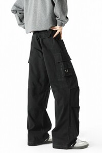 美式裤子男款 直筒工装复古潮牌休闲长裤K3011/P65图片