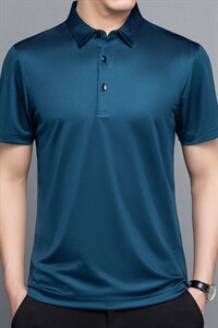 polo衫男夏季t恤男短袖翻领保罗衫商务男装潮流半袖体恤图片