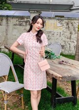 【】旗袍，女装汉服/婚纱/旗袍/礼服，芷炫