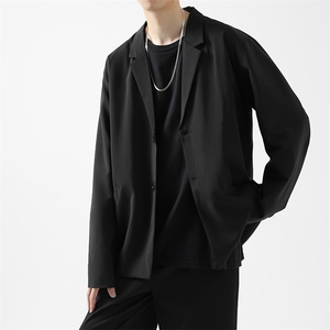 高级感小西装春秋季男士痞帅外套西服217-2-XF2301-P75图片