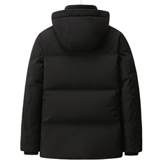 90%白鸭绒羽绒服男爸爸装冬季中长款加厚中年人保暖外套H27-P195，男装羽绒服，星座1210A
