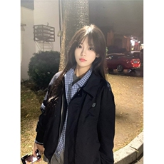 百搭夹克新款原宿简约文艺潮流时尚ins气质慵懒流行601-1-Y620，男装夹克，星座601-1