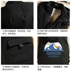 棉马甲男士大码加厚棉背心男坎肩男砖墙MJ47235-P80，男装背心/马甲，电商A040A
