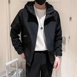 2025新款春季冲锋衣外套男潮牌连帽工装夹克 A313-1-8811-P115图片