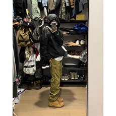 档口主推款软壳某音冲锋裤得物品质常规p45加绒p55，男装休闲裤，星座310A-4