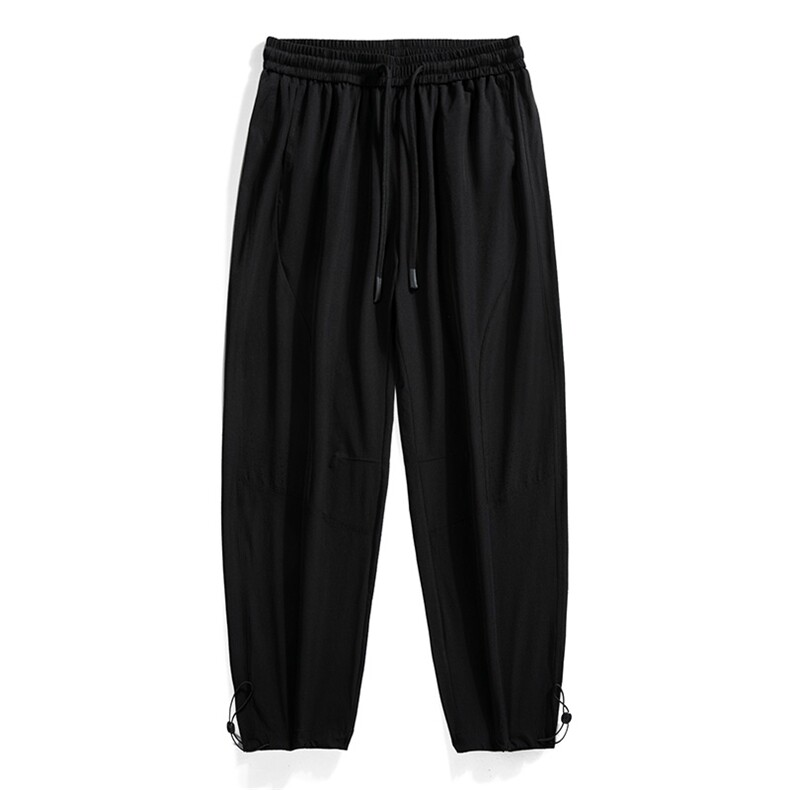 港风休闲裤宽松运动裤拖地裤束脚裤男KP812P45,男装休闲裤,星座1204-3