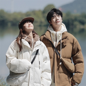 冬季新款加厚棉衣山系情侣百搭棉服外套棉衣MYHZ3518 P-100图片