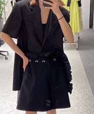 现货，夏季花边西装外套，女装西装，UDF