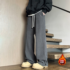 冬季加绒加厚休闲裤灯芯绒保暖运动裤卫裤男D7007-TP4068，男装休闲裤，电商A102