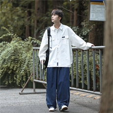 2024秋季长袖衬衫W1701P55控78，男装衬衫，星座1018-3