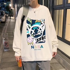 圆领毛衣男大码针织衫男毛线衣线衫 M67275-P45 加绒款-P65图片
