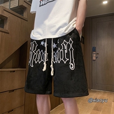 XZ616夏季新款麂皮绒发泡休闲五分裤短裤TY861P45控58，男装休闲裤，星座512A（原616）