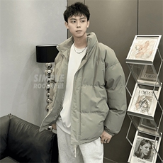 现货抖音得物可供视频冬季三防加厚羽绒棉衣外套面包棉服AM999，男装棉衣，电商A443