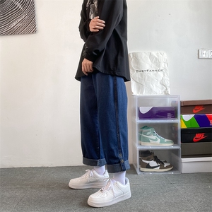 牛仔裤男宽松直筒裤K724P45图片