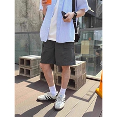 复古高街水洗纯棉工装短裤DK0373-P45，男装牛仔裤，星座313A(原308A-2)