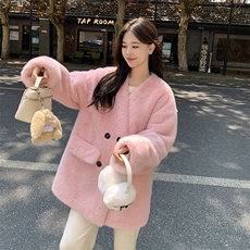 新款现货，皮毛一体防水貂毛B081-8722-P205-K298，女装皮衣，浙宝276（原081）