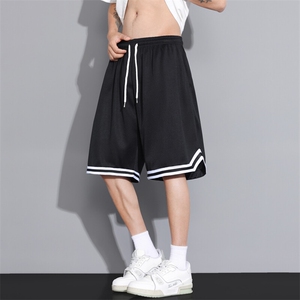 短裤男夏季薄款速干运动中裤美式休闲篮球裤子 A436-2218-特批16图片