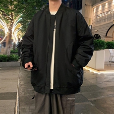 港风弯刀棉衣男7803棒球领二开加厚棉袄DSA157B-M8868-特P75，男装棉衣，电商A157B