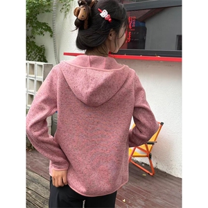 网图有货 高品户外！山系运动抓绒衣连帽开衫外套男女 A1005-P75图片