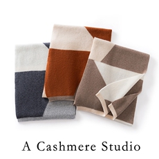 冬季2025新款时尚百搭通勤三拼色围巾，围巾，蒙娇羊绒