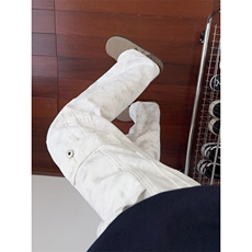 B221美式ins高街暗黑印花宽松工装牛仔裤LK24390-特P46控78，男装牛仔裤，电商B221