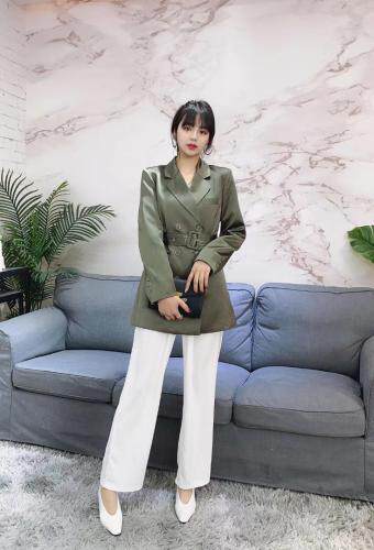 新款小西装醋酸面料SML，女装西装，艾涵o