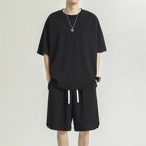 夏季清爽套装时尚百搭衣服一套搭配痞帅夏天高端帅气TZ10-特批-65图片