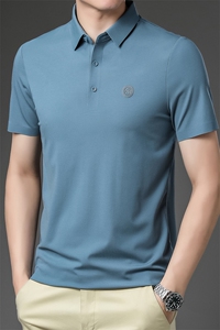 男士短袖polo衫宽松休闲百搭体恤半袖t恤衫夏装翻领上衣图片