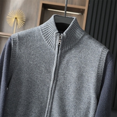 时尚男士秋冬款羊绒马甲舒适保暖高品质打底衫，男装背心/马甲，台绒羊绒