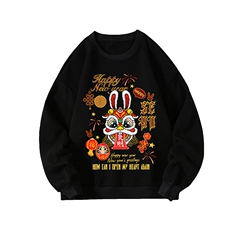 圆领卫衣男大码加厚加绒长袖t恤男S6299-P28，男装卫衣，电商A040