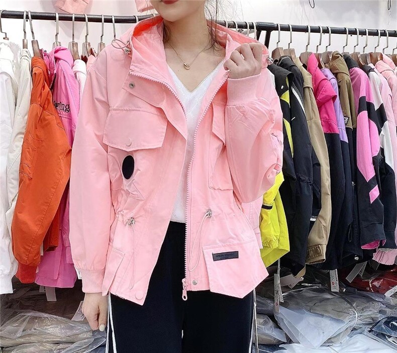 收腰款风衣外套，女装风衣，帝瀛 DY