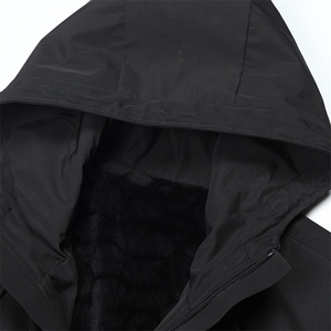 新款2023冬季纯色羽绒服男装中长款外套中年爸爸装ZS8298-P180图片