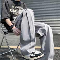 2026春秋立体腰美式ins机能高街男裤子冲锋裤直筒工装裤3635-特36，男装工装外套，电商C305A