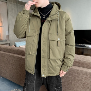 冬季工装棉衣男棉袄外套ins情侣款面包棉服M0719-P110图片