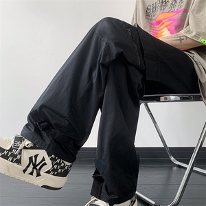 B221 美式ins街头hiphop宽松休闲多口袋工装裤子 LK23120-P65控88图片