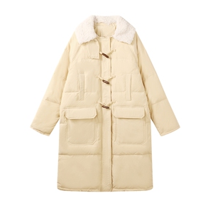 现货  高品质学院风牛角扣羽绒服 2C236-2220-P255-K358图片