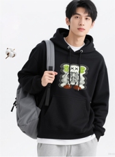 2025年秋季套头长袖时尚百搭通勤简约休闲，女装卫衣/绒衫，花可