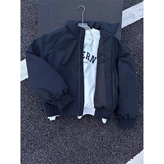 现货美式高街休闲棉衣夹克三防立领纯色户外工装加厚棉服外套，男装夹克，电商A486