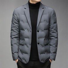 羽绒服西服商务便西上衣2023新款中年休闲西装外套HPN688063-P250，男装西服，电商B212（原钱塘6029）