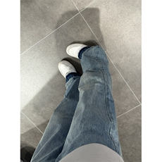 【网图】cleanfit蓝色牛仔裤男修身直筒窄版vibe裤子NZ07LL-特P50，男装牛仔裤，星座1007（原301D）