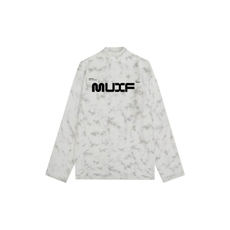 260克重磅扎染德绒半高领打底衫【有货】HD019-DR25449RB-P25,男装T恤,电商019-1