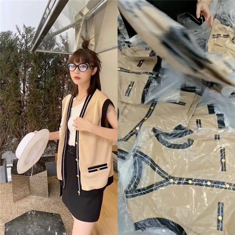 秋季针织马甲，女装马夹，DCXY 超越