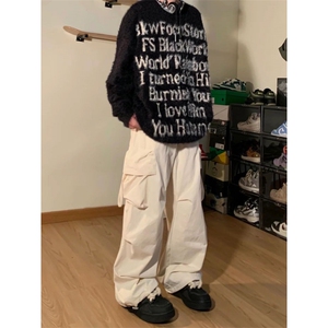 网络图现货！马海毛毛衣高级设计感小众情侣针织衫外套RL005-P70图片